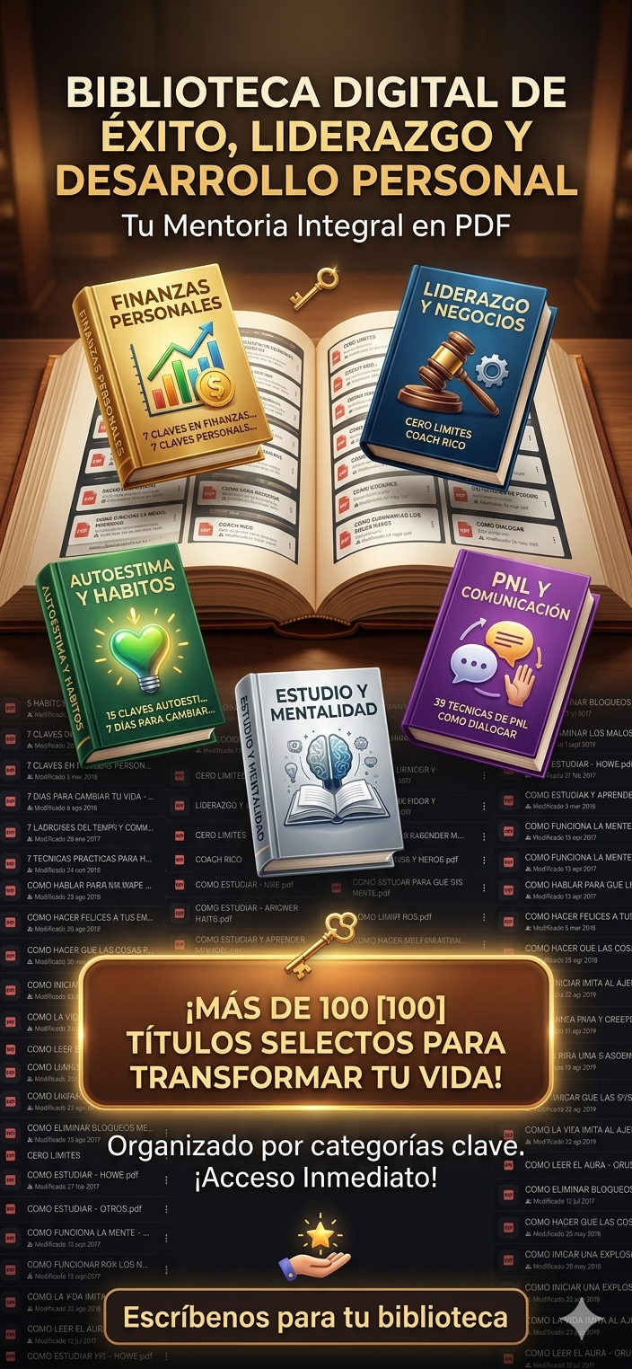 Acceso a biblioteca digital Éxito y liderazgo