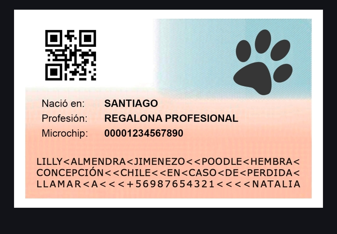 Carnet de mascota